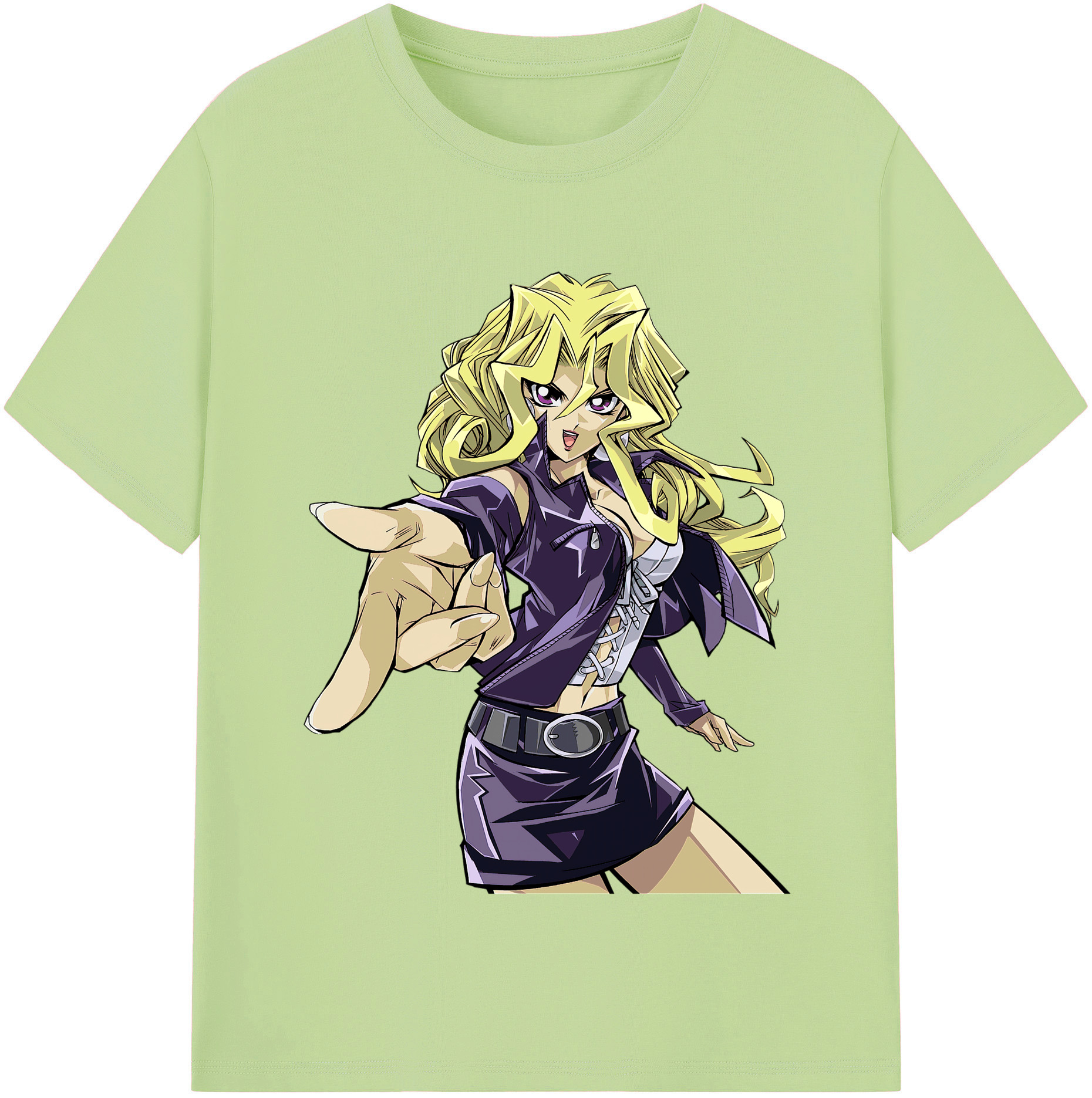 （画像用） 遊☆戯☆王 Yu-Gi-Oh! 綿100％半袖Tシャツ（フロントプリント）